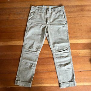 Carhartt Straight Fit Trousers Khaki - 31 x 32
